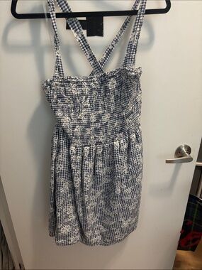 reem acra wedding dress designer Sample Reverie Short Denim Dress Zara the mini dress Strapless a Color:Gold Feather